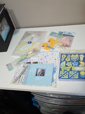 Baby pack of Miscellaneous scrapbook items